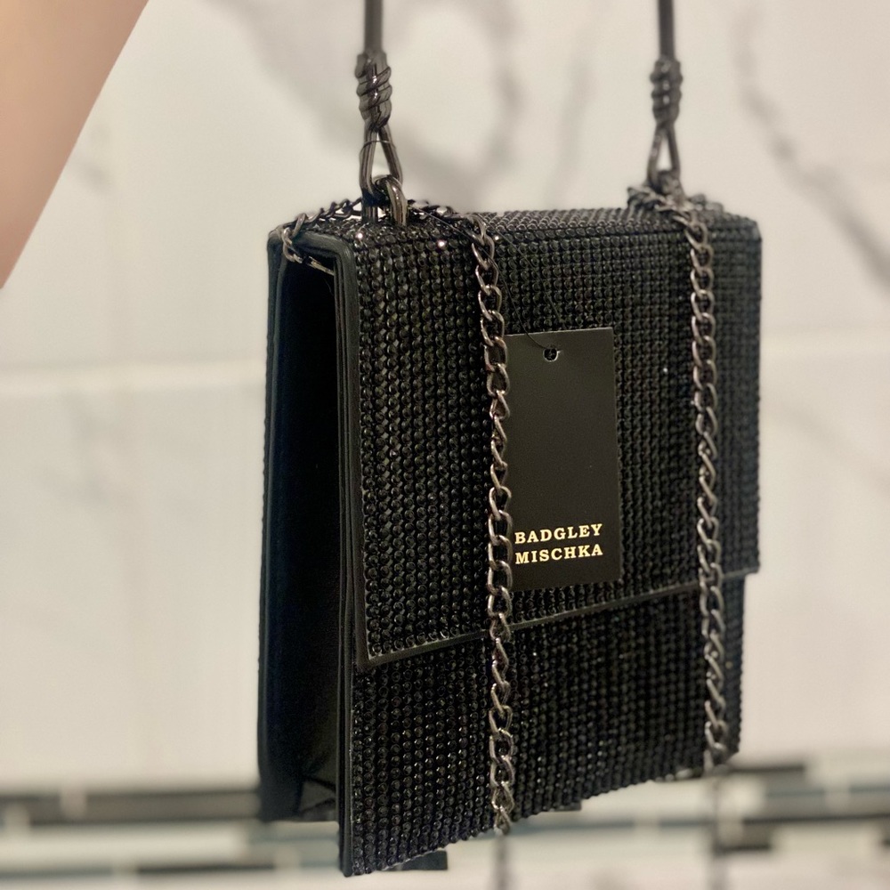 NWT BADGLEY MISCHKA MINI EVENING BAG